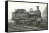 Old Locomotive-null-Framed Stretched Canvas