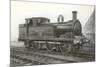 Old Locomotive-null-Mounted Premium Giclee Print