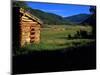 Old Log Homestead near Park City, Utah, USA-Howie Garber-Mounted Photographic Print