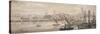 Old London Bridge, 1826-F Jackson-Stretched Canvas