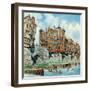 Old London Bridge-Peter Jackson-Framed Giclee Print