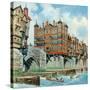 Old London Bridge-Peter Jackson-Stretched Canvas