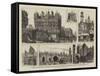 Old London Bridge-Henry William Brewer-Framed Stretched Canvas