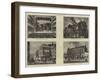 Old London Theatres-null-Framed Giclee Print