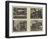 Old London Theatres-null-Framed Giclee Print