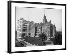 Old Los Angeles Courthouse-null-Framed Photographic Print