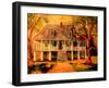 Old Louisiana Planters House-Diane Millsap-Framed Art Print