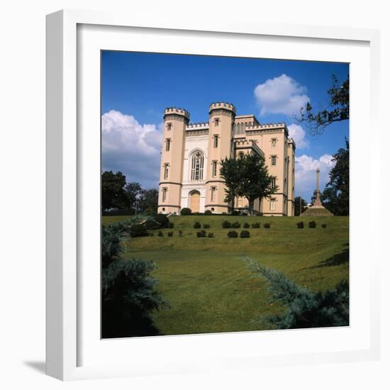 Old Louisiana State Capital Building-null-Framed Photographic Print