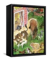 Old Macdonald Had a Farm - Playmate-Valeri Gorbachev-Framed Stretched Canvas