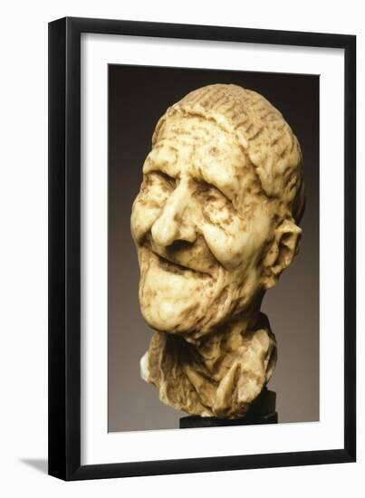 Old Man, 1883-Medardo Rosso-Framed Giclee Print