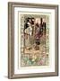 Old Man and Archer-Ivan Bilibin-Framed Art Print