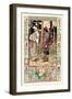 Old Man and Archer-Ivan Bilibin-Framed Art Print