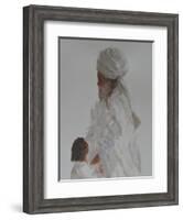 Old Man and Child-Lincoln Seligman-Framed Giclee Print