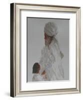 Old Man and Child-Lincoln Seligman-Framed Giclee Print