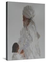 Old Man and Child-Lincoln Seligman-Stretched Canvas
