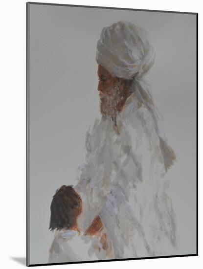 Old Man and Child-Lincoln Seligman-Mounted Giclee Print