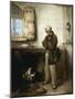 Old Man and Dog, Circa 1855-Domenico Induno-Mounted Giclee Print