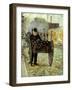 Old Man Carrying Bottles, 1892-Childe Hassam-Framed Giclee Print