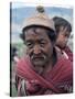 Old Man Carrying Child, Bhutan-Sybil Sassoon-Stretched Canvas