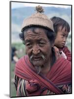 Old Man Carrying Child, Bhutan-Sybil Sassoon-Mounted Photographic Print