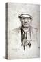 Old Man in a Flat Cap, 1916-Anna Lea Merritt-Stretched Canvas