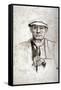 Old Man in a Flat Cap, 1916-Anna Lea Merritt-Framed Stretched Canvas