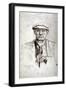 Old Man in a Flat Cap, 1916-Anna Lea Merritt-Framed Giclee Print