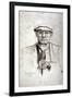 Old Man in a Flat Cap, 1916-Anna Lea Merritt-Framed Giclee Print