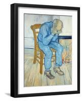 Old Man in Sorrow, 1890-Vincent van Gogh-Framed Premium Giclee Print