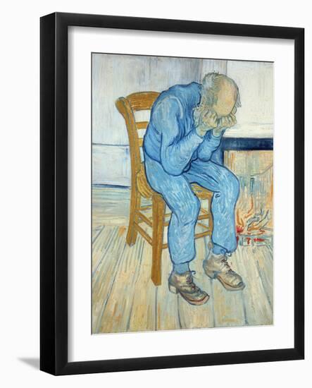 Old Man in Sorrow, 1890-Vincent van Gogh-Framed Premium Giclee Print