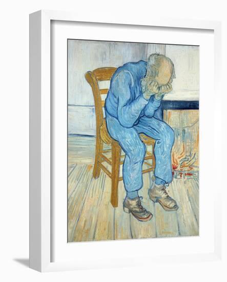 Old Man in Sorrow, 1890-Vincent van Gogh-Framed Giclee Print