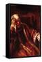 Old Man in the Armchair 3-Rembrandt van Rijn-Framed Stretched Canvas