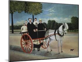 Old Man Junier's Trap, 1908-Henri Rousseau-Mounted Giclee Print