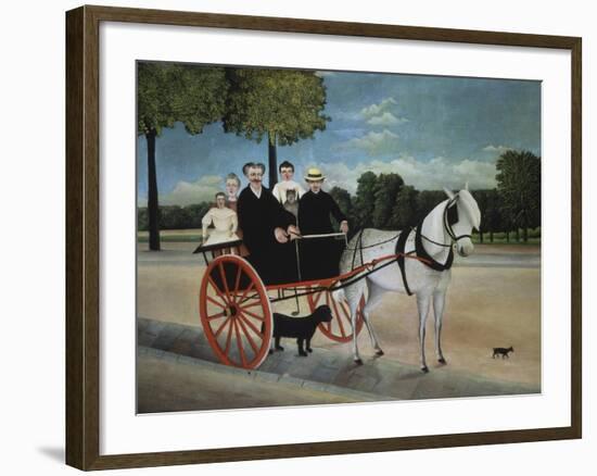 Old Man Junier's Trap, 1908-Henri Rousseau-Framed Giclee Print