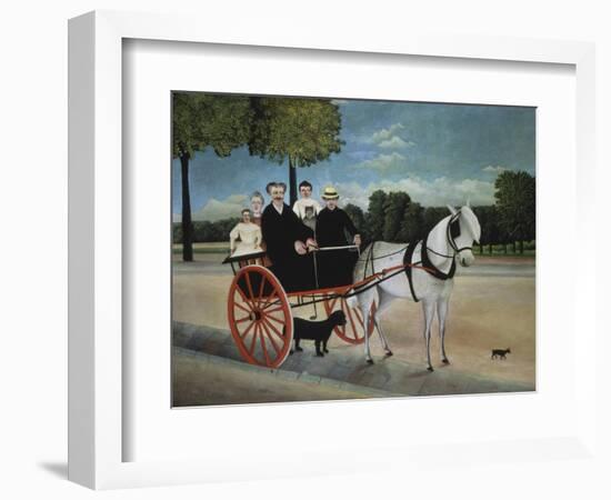 Old Man Junier's Trap, 1908-Henri Rousseau-Framed Giclee Print