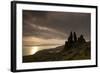 Old Man of Storr at Dawn, Skye, Inner Hebrides, Scotland, UK, January 2011-Peter Cairns-Framed Photographic Print