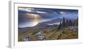 Old Man of Storr, Isle of Skye, Scotland. Autumn (November)-Adam Burton-Framed Photographic Print