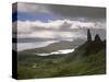 Old Man of Storr, Overlooking Sound of Raasay, Isle of Skye, Highland Region, Scotland-Patrick Dieudonne-Stretched Canvas