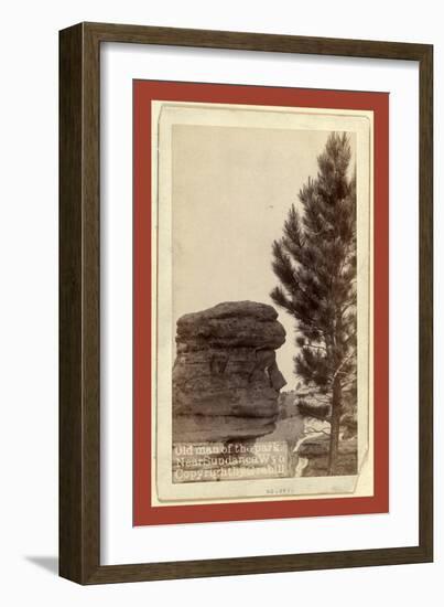 Old Man of the Park. Near Sundance, Wyo-John C. H. Grabill-Framed Giclee Print