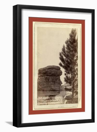 Old Man of the Park. Near Sundance, Wyo-John C. H. Grabill-Framed Giclee Print