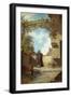 Old Man on the Terrace-Carl Spitzweg-Framed Giclee Print