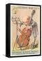 Old Man Playing Cello-null-Framed Stretched Canvas