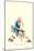 Old Man Polishing Crystal-George Henry Malon-Mounted Art Print