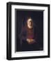 Old Man Seated-Rembrandt van Rijn-Framed Art Print