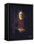 Old Man Seated-Rembrandt van Rijn-Framed Stretched Canvas