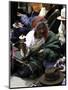 Old Man, Tibet-Michael Brown-Mounted Photographic Print