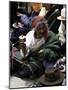 Old Man, Tibet-Michael Brown-Mounted Photographic Print