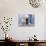 Old Man Walking in a Typical Street in Chefchaouen, Rif Mountains Region, Morocco-Levy Yadid-Photographic Print displayed on a wall