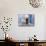 Old Man Walking in a Typical Street in Chefchaouen, Rif Mountains Region, Morocco-Levy Yadid-Mounted Photographic Print displayed on a wall