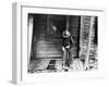 Old man, Washington, Pennsylvania, 1936-Dorothea Lange-Framed Photographic Print